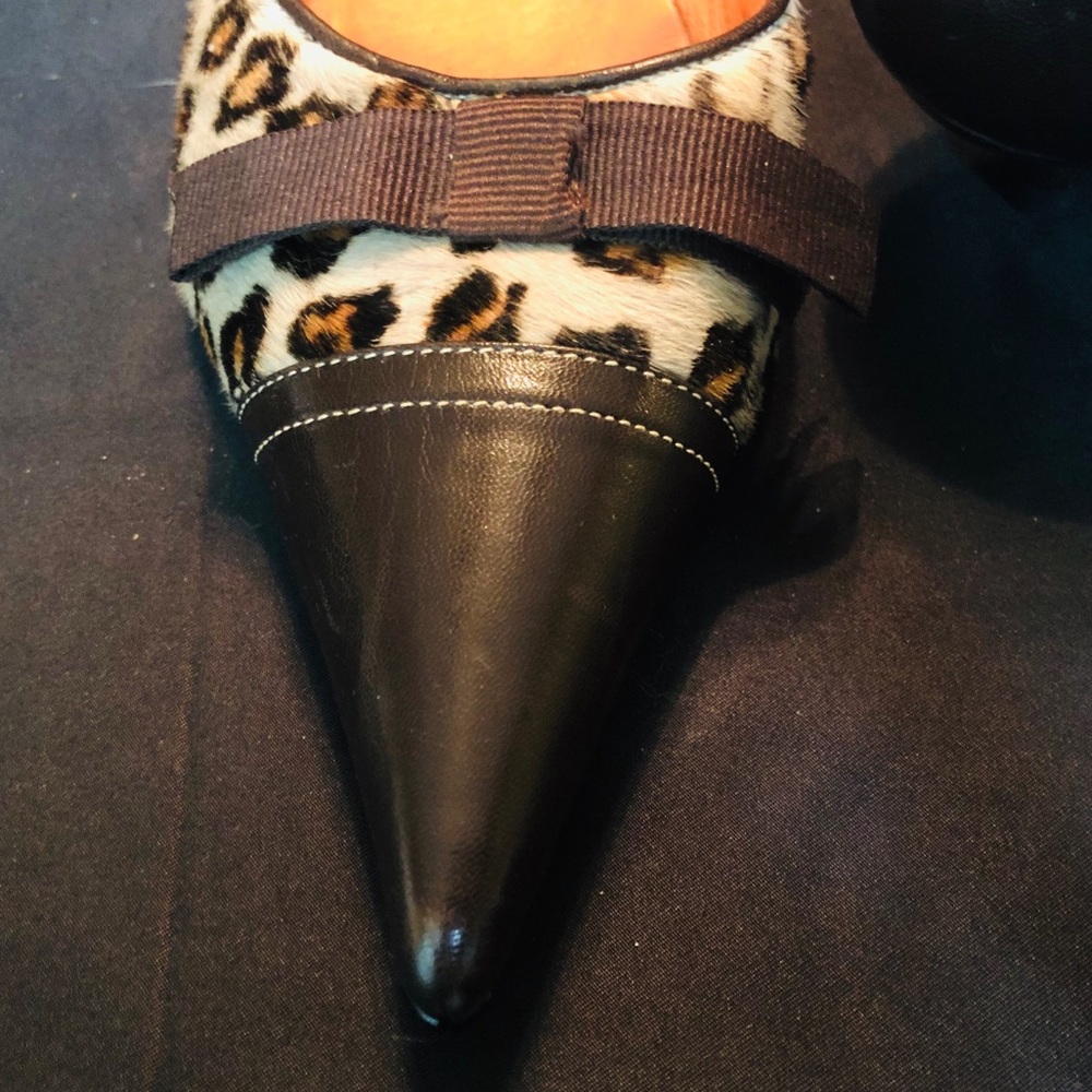 KWN Consignment - leopard kitten heel - Picture 4 of 8